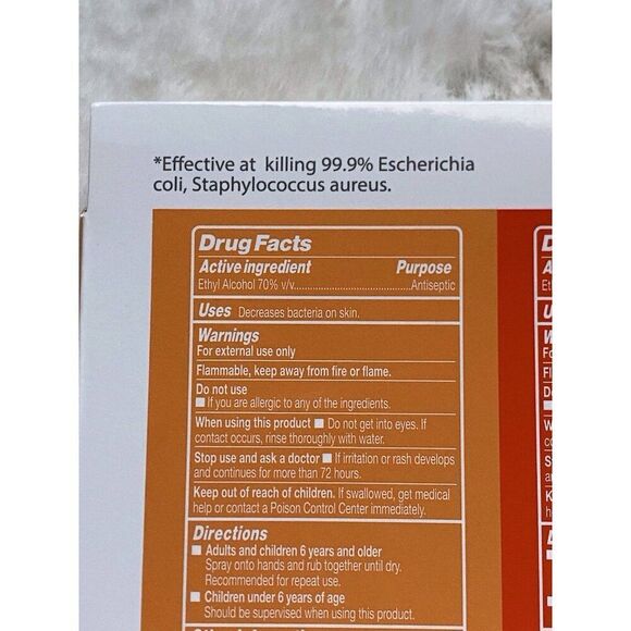 3 Pk 1 Fl Oz Smart Care Scented Hand Sanitizer Spray Berry Passion Fruit Citrus - Picture 6 of 12